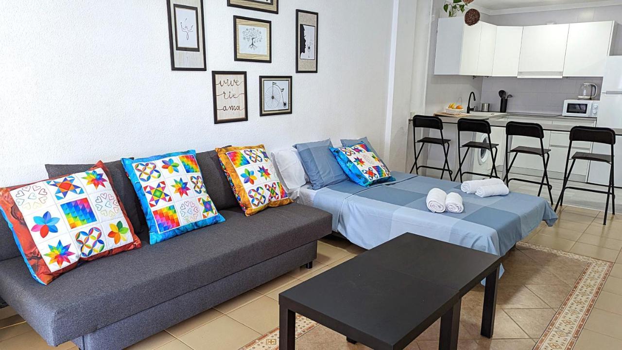 La Palmera - Apartamento A 600Mt De La Playa - Los Cristianos لوس كريستيانوس المظهر الخارجي الصورة
